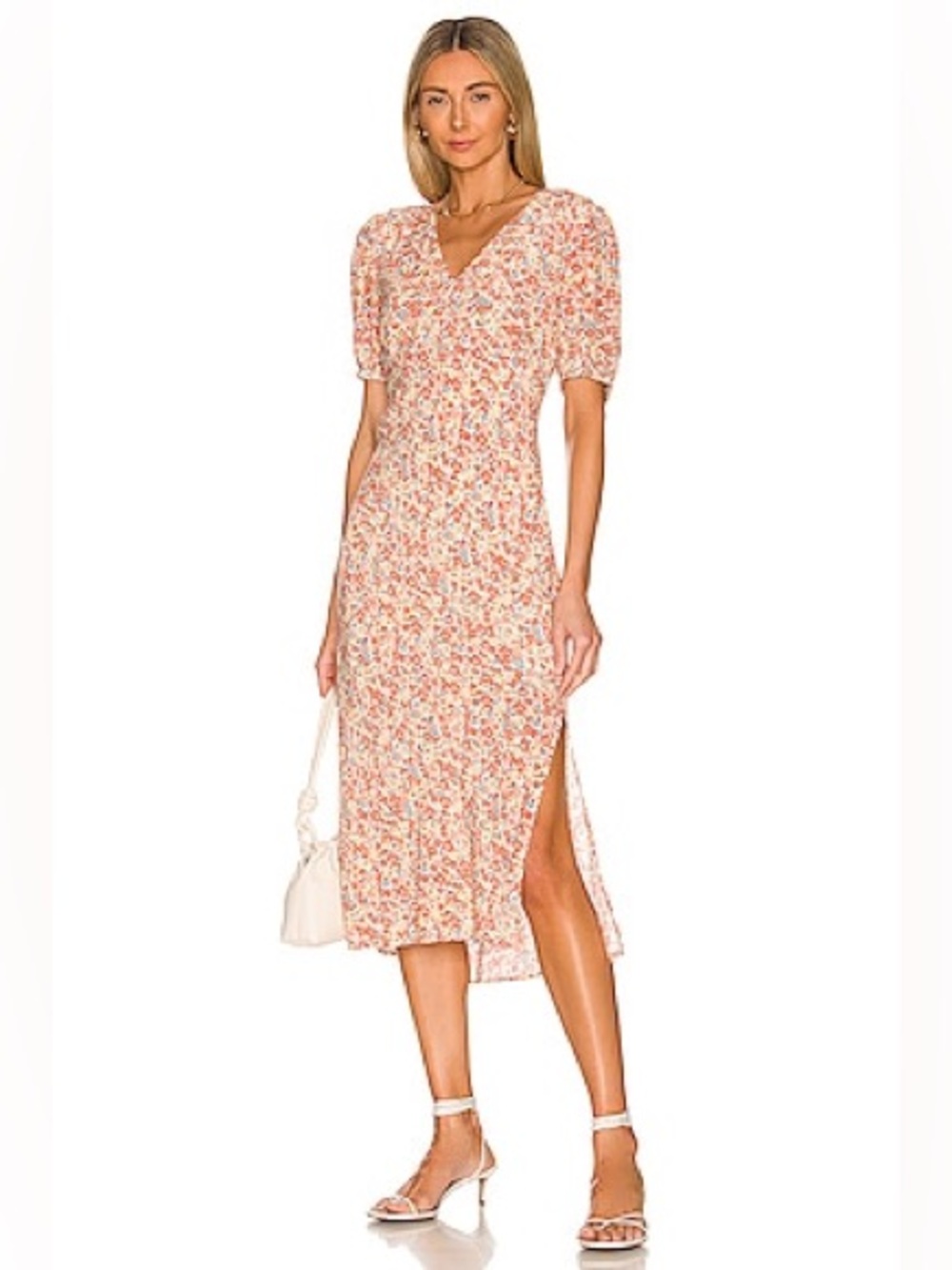 NEW without tags Rails Shelley Midi Dress in Multi Wildflower size large